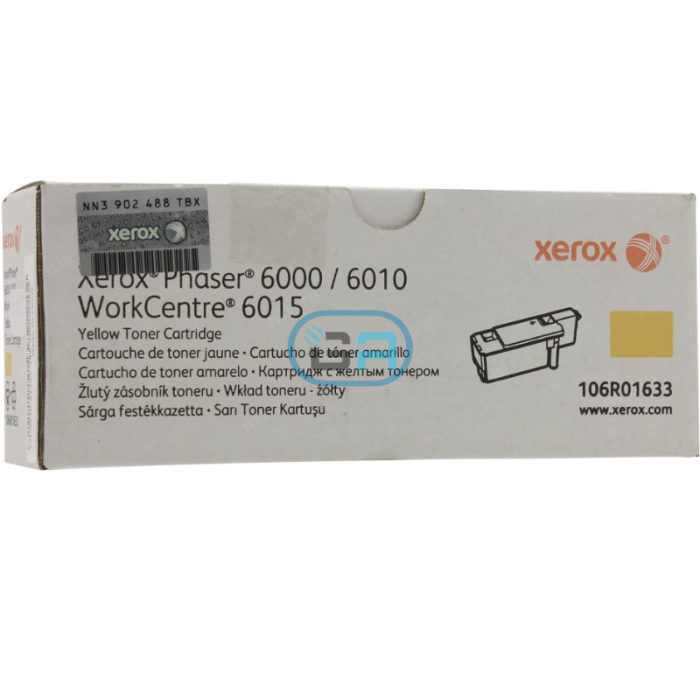 Toner Xerox 106R01633 Yellow phaser 6000, 6010 1000 paginas