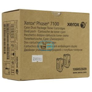 Toner Xerox 106R02609 Cian Phaser 7100 Dual Pack 9k.