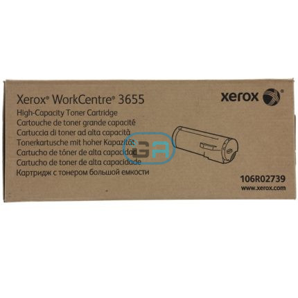 Toner Xerox 106R02739 WorkCentre 3655 14,440 Paginas