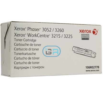 Toner Xerox 106R02778 Phaser 3052, wc 3225 3,000 paginas