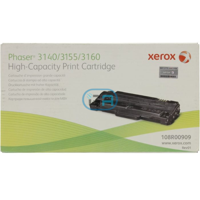 Toner Xerox 108R00909 Phaser ™ 3140, 3155, 3160 2500pags