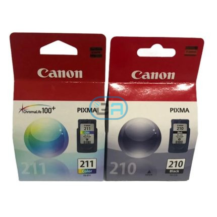 Pack tinta Canon PG-210, CL-211 Tricolor mp280, mp490 9ml.