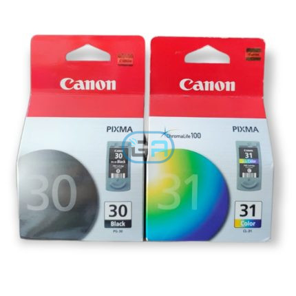 Pack Tinta Canon PG-30 Negro, CL-31 Color ip1800