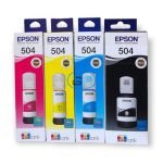 kit de Tintas Epson T504 cmybk l6171, l4150, l4160