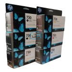 Kit de Tintas HP 730 de 130ml. (6 colores). DesignJet T2600