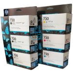 Kit de Tintas HP 730 de 130ml. (6 colores). DesignJet T2600