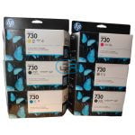 Kit de Tintas HP 730 de 130ml. (6 colores). DesignJet T2600