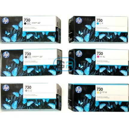 Pack de Tintas HP 730 de 300ml. (6 colores) DesignJet T1600