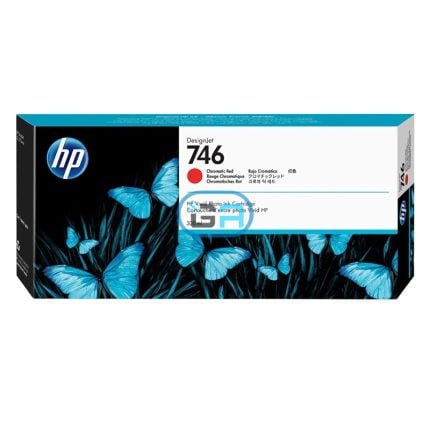 Tinta HP P2V81A (746) Chromatic Red DesignJet z6 z9 300ml.