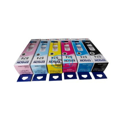 Kit de Tintas Epson 574 (6 Colores) L8050, L18050