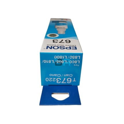 Tinta Epson T673220-AL Cian l805, l850, l1800 70ml.