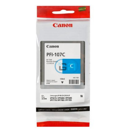 Tinta Canon PFI-107C Cian ipf670, ipf770 130ml.