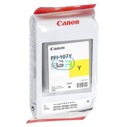Tinta Canon PFI-107Y Yellow ipf670, ipf770 130ml.