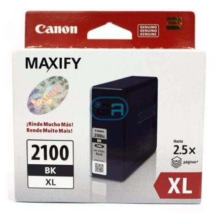 Tinta Canon PGI-2100XL Black mb5310, ib4010 70.9ml