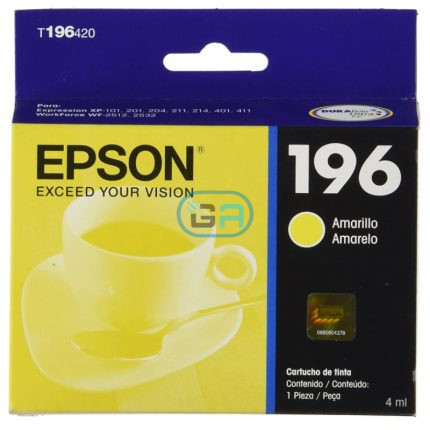 Tinta Epson T196420-AL Yellow xp-201, xp-401 4ml.