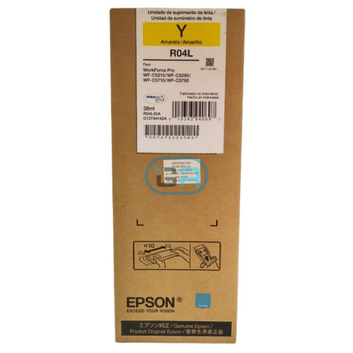 Tinta Epson T941420-AL Yellow R04L wf-c5210, c5790 5k.
