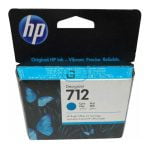 Tinta HP 3ED67A (712a) 29ml Cyan, DesignJet T210, T230