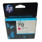 Tinta HP 3ED68A (712a) 29ml Magenta, DesignJet T210, T230
