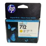 Tinta HP 3ED69A (712a) 29ml Yellow, DesignJet T210, T230