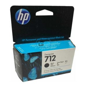 Tinta HP 3ED70A (712a) 38ml Negro, DesignJet T210, T230