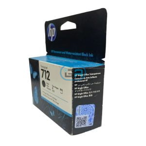 Tinta HP 3ED71A (712a) 80ml Black, DesignJet T210, T230