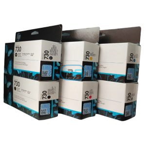 Kit de Tintas HP 730 de 130ml. (6 colores) 1 Kit de Tintas HP 730 de 130ml. (6 colores). DesignJet T2600
