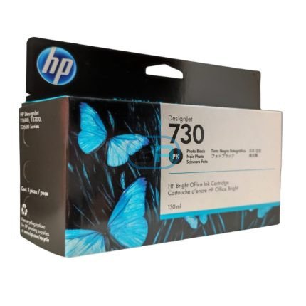 Tinta HP P2V67A (730) Photo Black t1600, t1700, t2600 130ml.