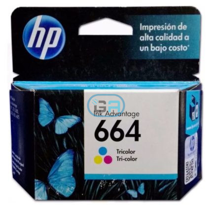 Tinta HP F6V28AL (664) Color deskjet 2135, 2675 100 paginas