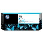 Tinta HP F9K03A (745) Cyan DesignJet Z2600, Z5600 300ml.