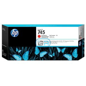 Tinta HP F9K06A (745) Chromatic Red 300ml. 1 Tinta HP F9K06A (745) Chromatic Red DesignJet Z2600 300ml.