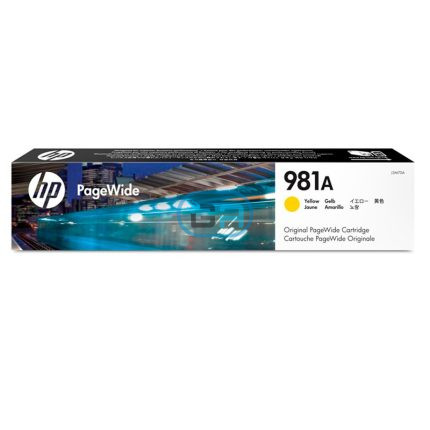 Tinta HP J3M70A (981a) Yellow Pagewide 586dn 6000 paginas