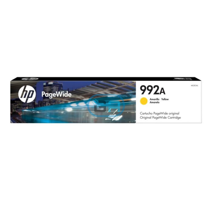 Tinta HP M0J83AL (992a) Yellow PageWide pro 755 8,000 pag.