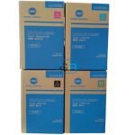 Kit de Toner Konica Minolta TNP80 CMYK (4 colores)