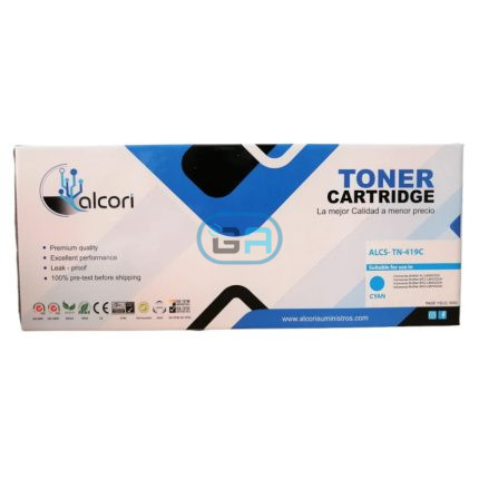 Toner Brother Compatible TN-419C Cyan 9,000 paginas