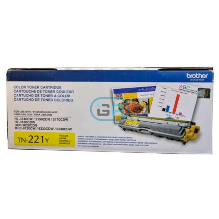 Toner Brother TN-221Y Yellow hl-3170cdw, mfc-9330 1400pag