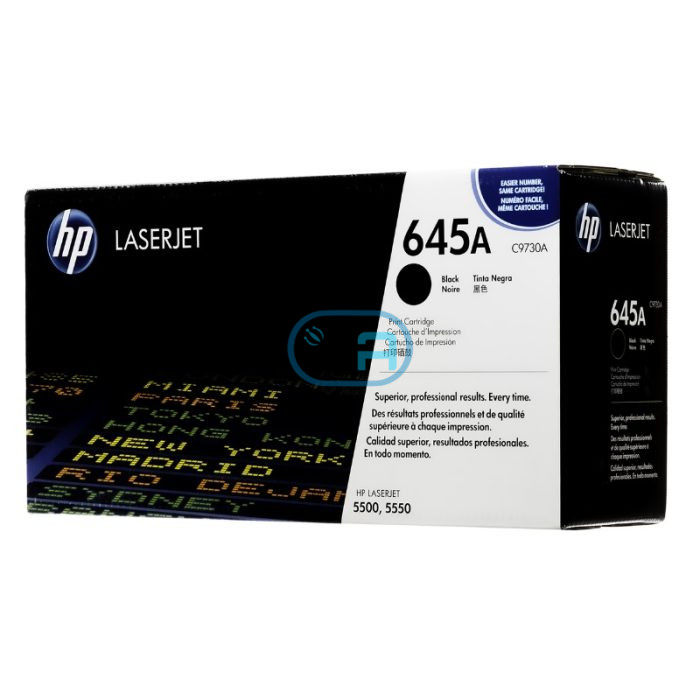 Toner HP C9730A (645a) l.j. 5500 Negro 13,000 paginas