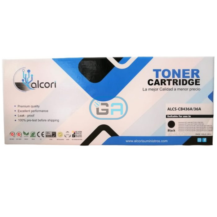 Toner HP Compatible 36a CB436A p1505, m1522 2000 paginas