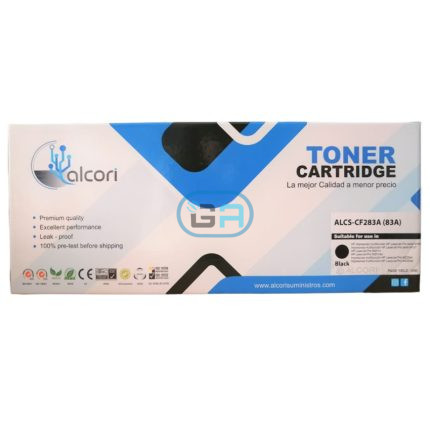 Toner HP Compatible 83a CF283A mfp p127f Negro 1,5k