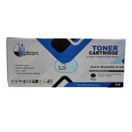 Toner HP Compatible W2020X (414x) Negro 7,5k. s/chip