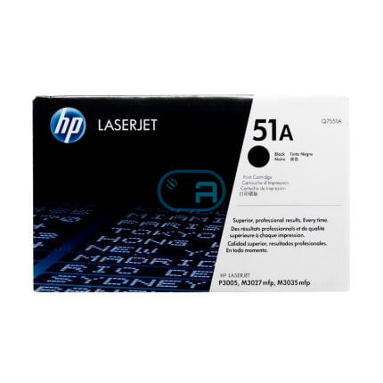 Toner HP Q7551A (51a) l.j. p3005, m3027 Negro 6,5k.