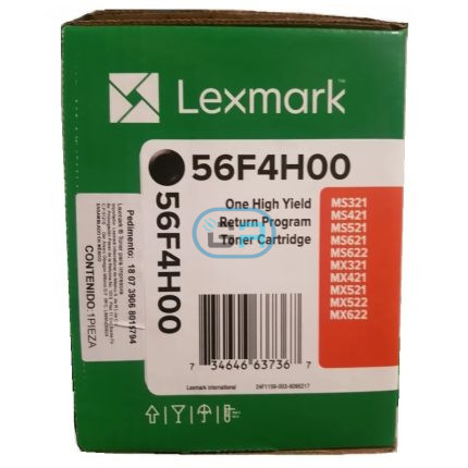 Toner Lexmark 56F4H00 ms321, ms421, ms521, ms621 15k