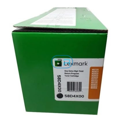 Toner Lexmark 58D4X00 ms826, mx822,xmx826 35,000 paginas