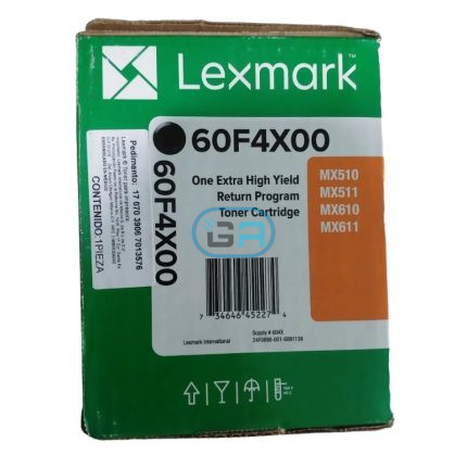 Toner Lexmark 60F4X00 mx510, mx511, mx610 , mx611 20k